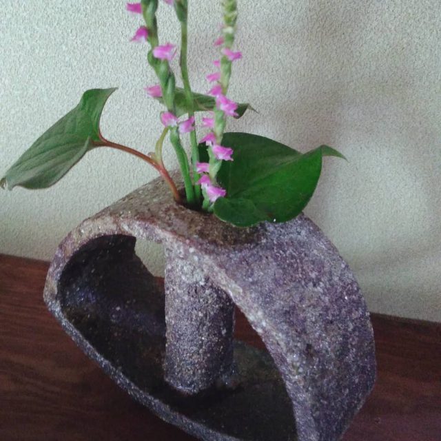 B629s「伊賀 壷」忠央作 箱無し 花生 B629s「伊賀 壷」忠央作 箱無し